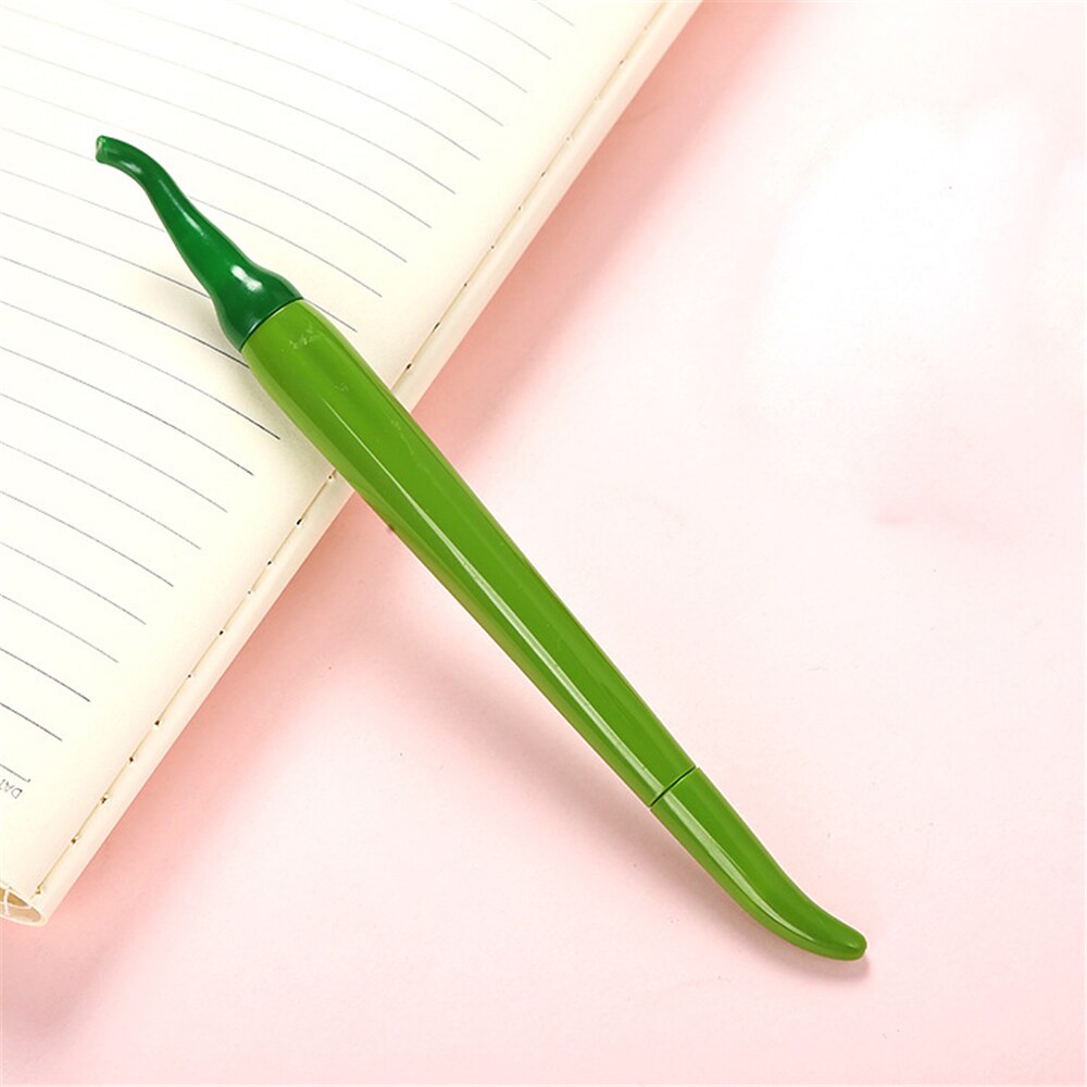 1 pièces Simulation stylo Gel poivre dessin animé mignon apprentissage papeterie style fournitures de bureau aiguille à base d'eau stylo Sal