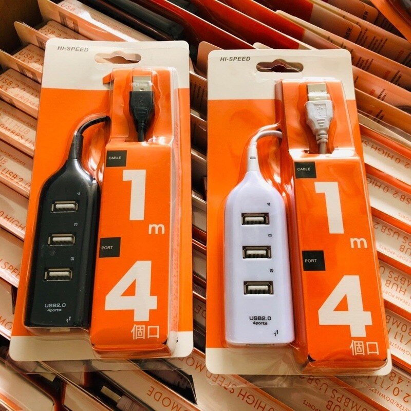 1 Stuks Usb 2.0 High Speed Uitbreiding Hub Plug In Hub Computer 1 Met 4 Converter