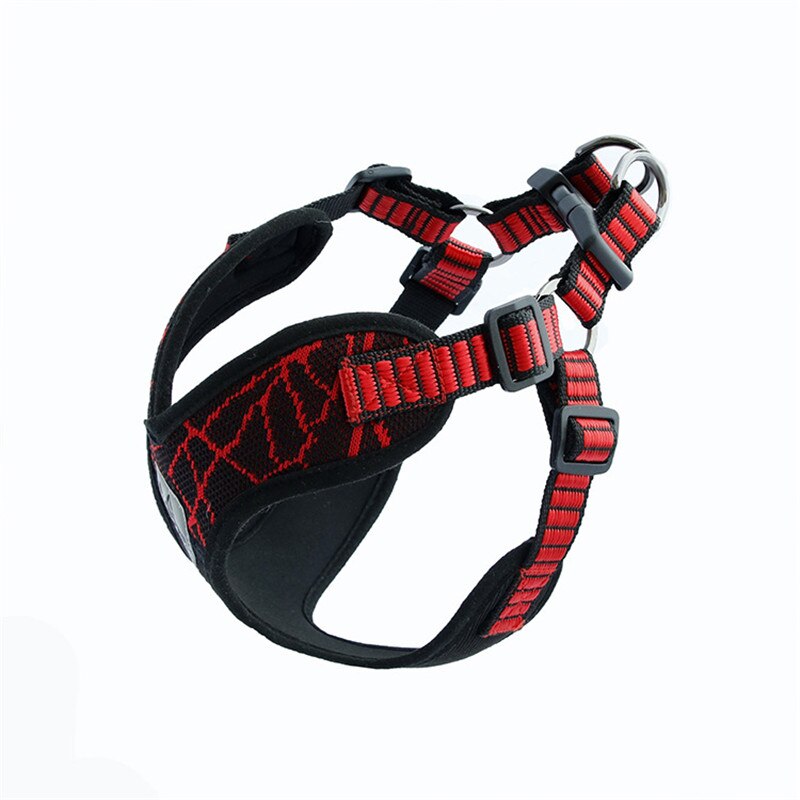 5 Kleur Sport X3 Pet Dog Harness En Leash Set Voor Honden Reflecterende Puppy Hond Vest Harnassen Shih Tzu Franse bulldog Leads Keten