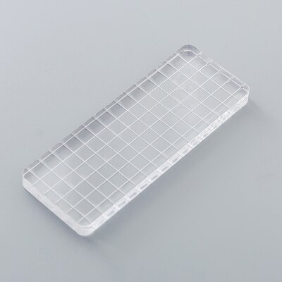 DIY Transparent Stamp Acrylic block Pad scrapbooking Color Process Essential Handmade Tools Acrylic Pate: 6x16cm