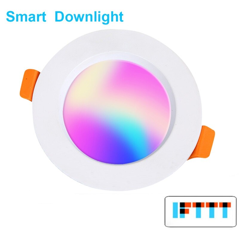 Smart Light Bulb LED Intelligence Smartphones Wi-Fi Long-range Control Integrated Embedded Down Light Home & Living Lamp