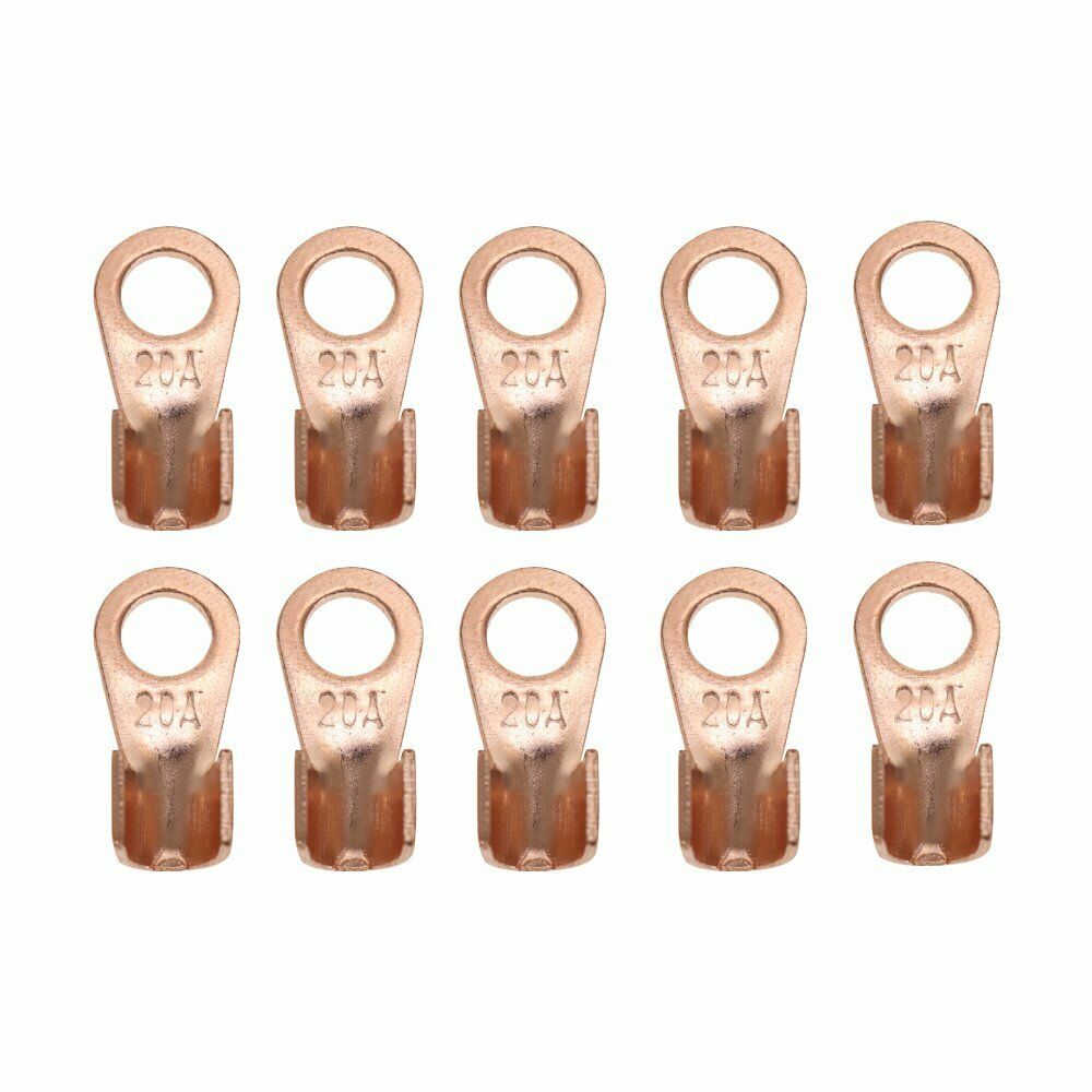 70pcs Copper Battery Cable Connector Terminal Open Lugs Wire Terminals OT-10A OT-20A OT-30A OT-40A OT-50A Splice Wire