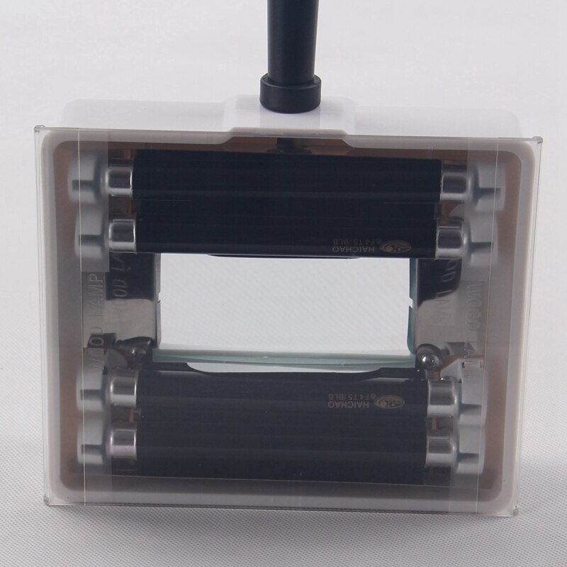 Lâmpada de pele analisador uv facial exame de testes da pele nifying analyzer máquina da lâmpada com capa protetora plugue da ue