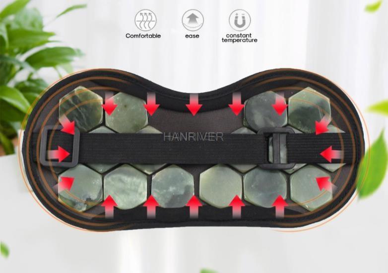 Marlene Germanium Jade Eye Oogbescherming Shading Slaap Oog Massager: green