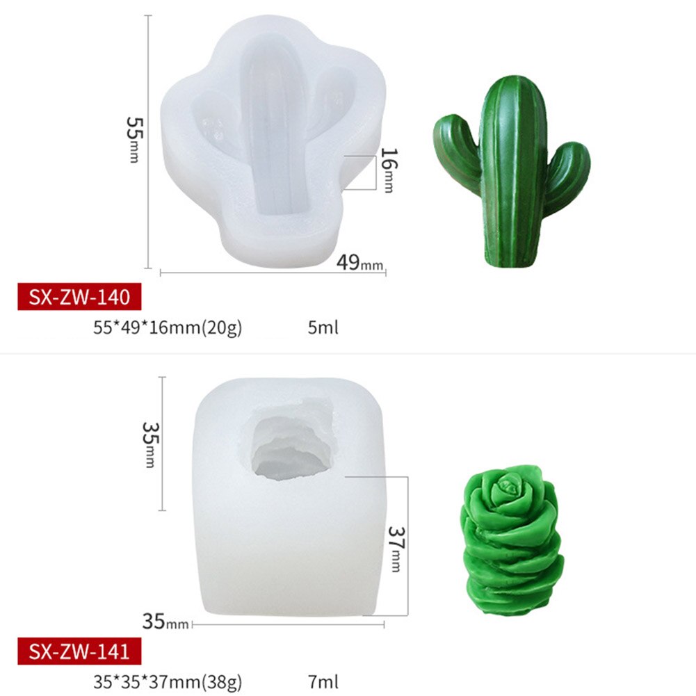 Beton Bloempot Mold Handgemaakte Craft Klei Mallen Multifunctionele Siliconen Pot Mal Voor Vetplanten Cactus Planten