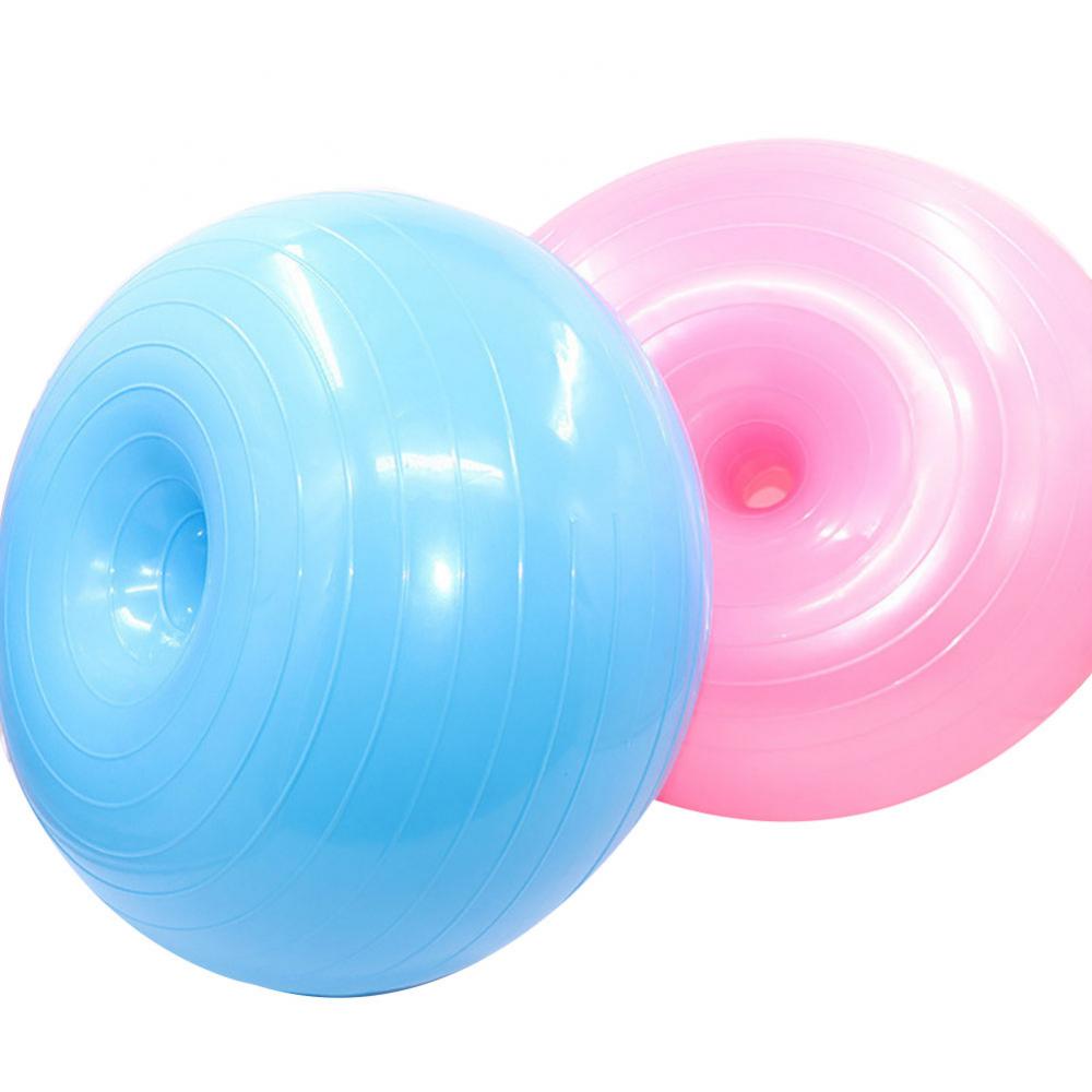 Yoga Ball Inflatable 50cm Donut Gym Exercise Workout Fitness Pilates Balance