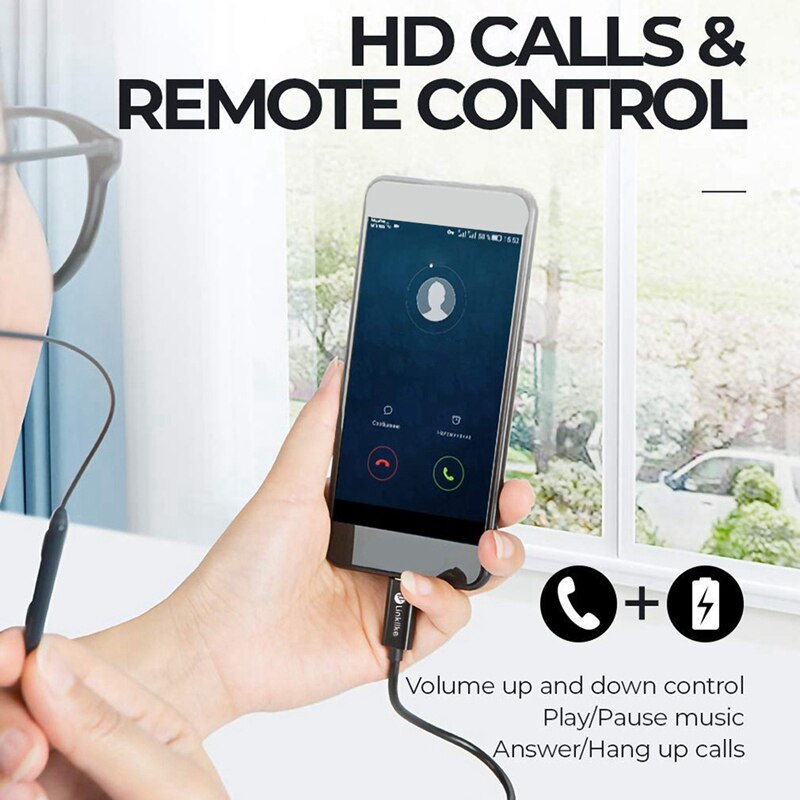 2 in 1 usb c  to 3.5mm kuulokesovitin, pd pikalataus, korkearesoluutioinen ääni, yhteensopiva google pixel 4/4 xl/3/3 xl/2/2 xl, for ga:n kanssa