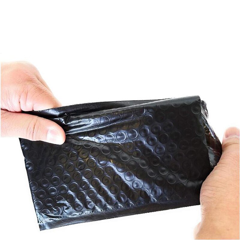 10PCS/18sizes Black Poly Bubble Mailer Padded Envelope self seal mailing bag bubble envelope envelope Storage Envelopes