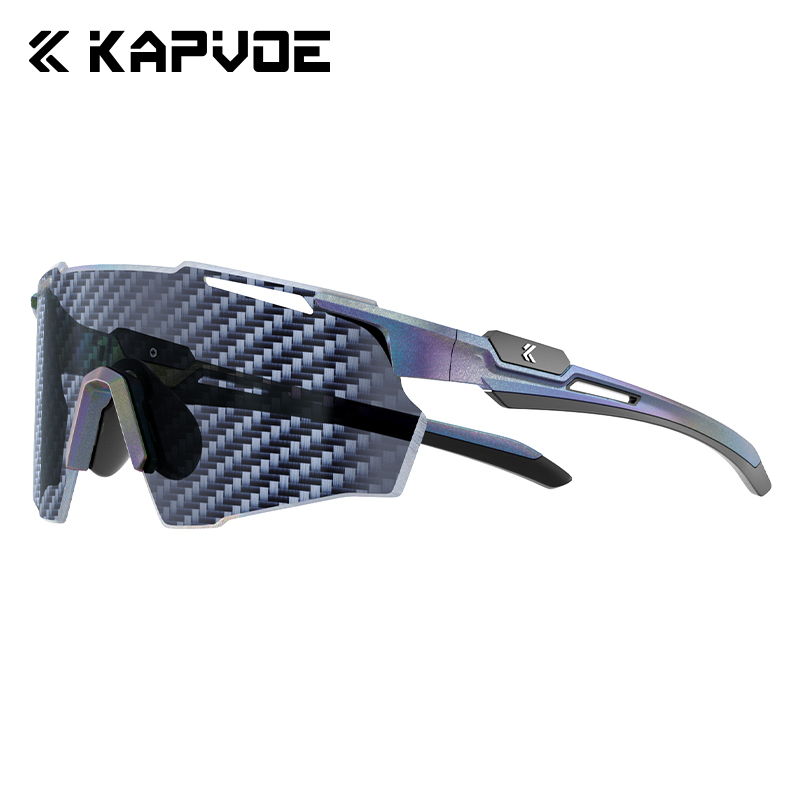 KAPVOE Nuova tecnologia Nano Lenti Occhiali da ciclismo sport tutto'aria aperta Occhiali da suola Bici UV400 Occhiali Uomo Donna Occhiali da bicicletta da strada