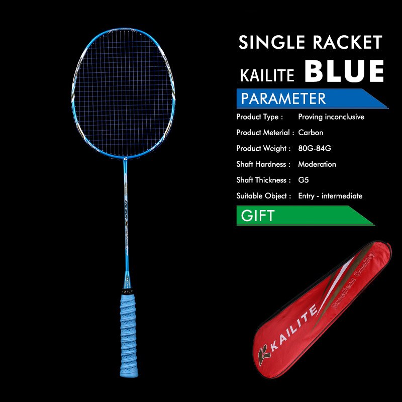 2 Pieces 4U G5 80g Carbon Fiber Badminton Racket Carbon Badminton Racquet 22-28 LBS: C6