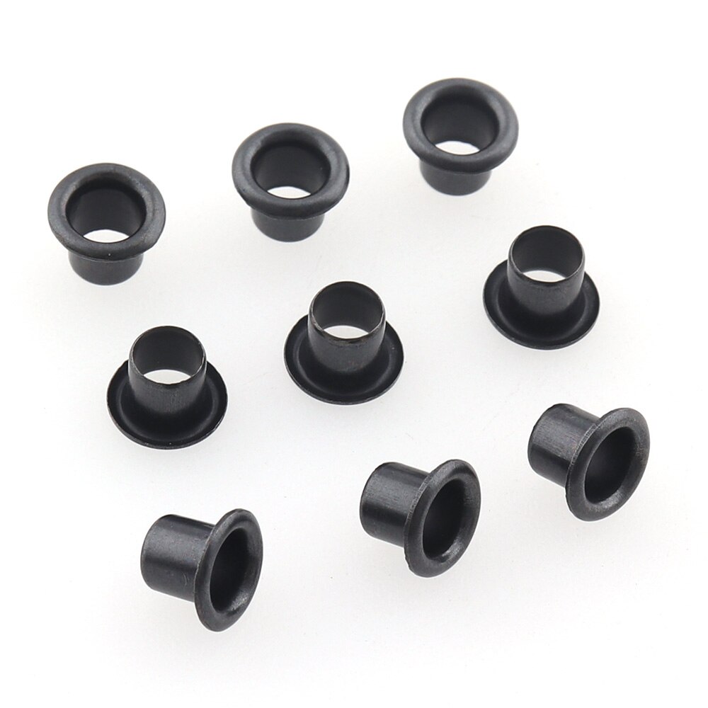 500 stücke Metall Ösen Scrapbooking 4mm Innen für Leder Handwerk DIY Puppe Gürtel Schnallen Schuhe NäHenne Zubehör Handgemachte Teile