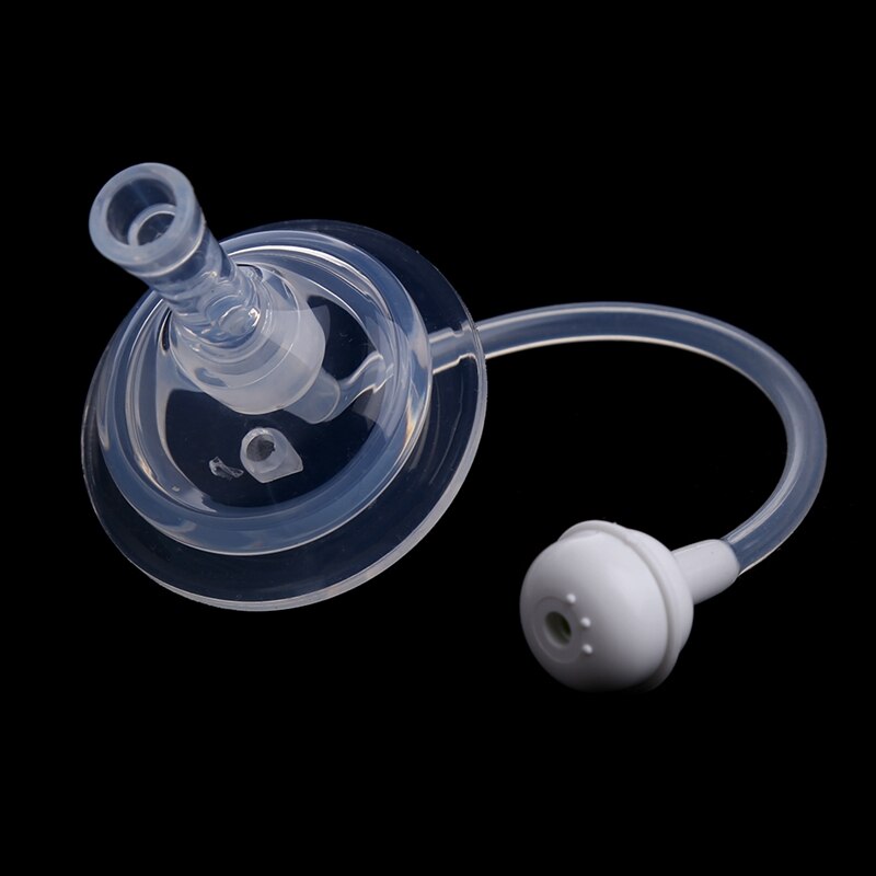 Ersatzstrohhalm für babyflaschen, silikon-fütterungszubehör für breite öffnungen