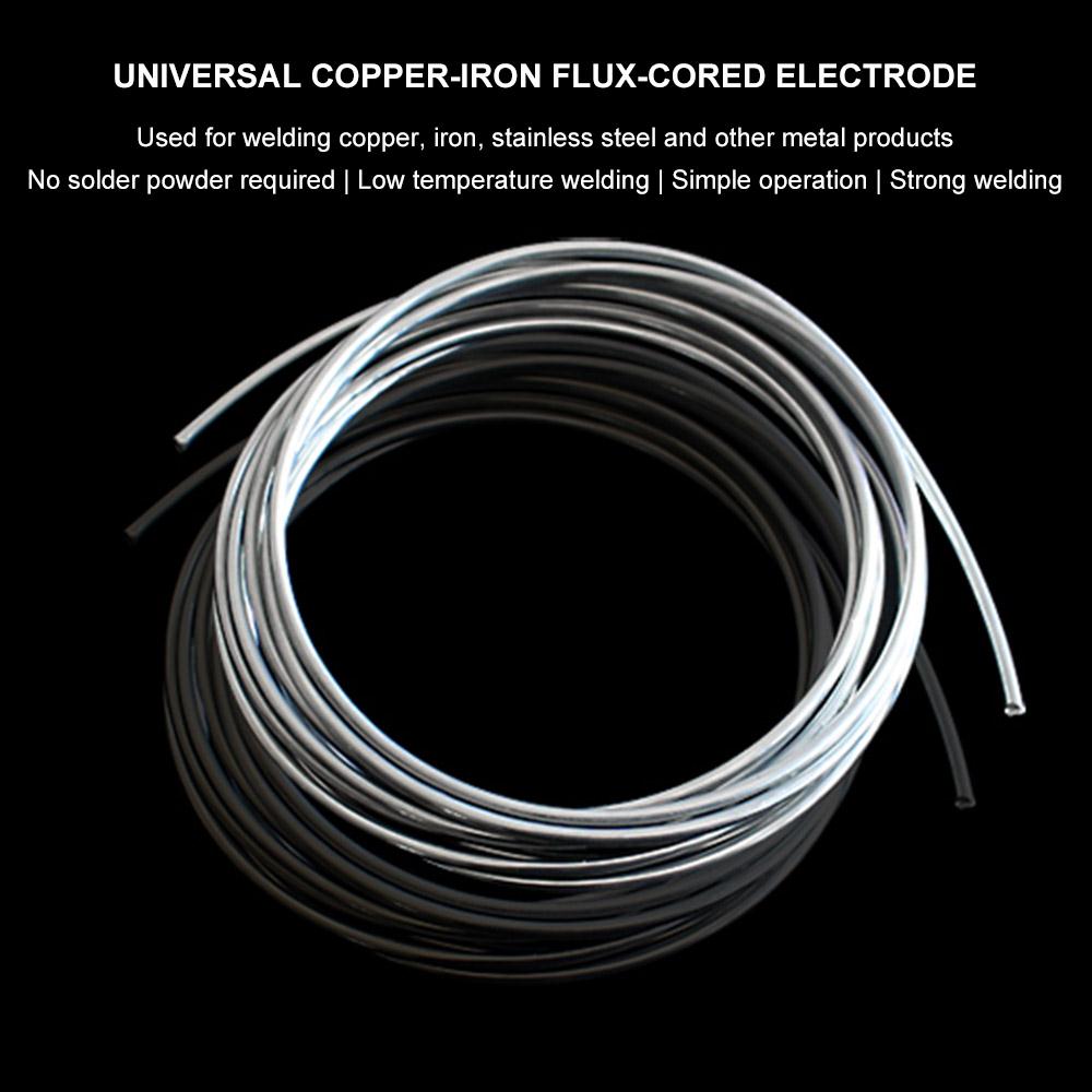 Aluminum Welding Wire Copper Cable Practical Aluminium Welding Rod Welding Sticks Silver Repair PCB Electrician Low Temperature