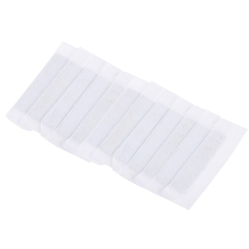 12 PCS 20g Drapery Weights Rectangle Covered Lead Weight for Window Curtain: White 1