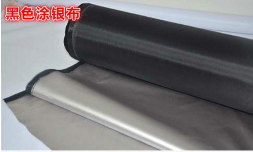 Anti-ultraviolet fabric, tarpaulins, parasol materials,Anti-UV parasol fabric,Coated silver reflective material: Black