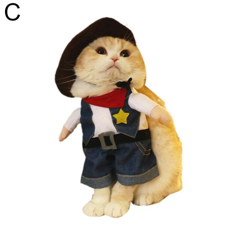 Funny Dog Clothes Cool Pet Dog Costume Suit Puppy Clothes Coat Clothing For Dog Costume Outfit Nurse Pet Suit Z9X5: J