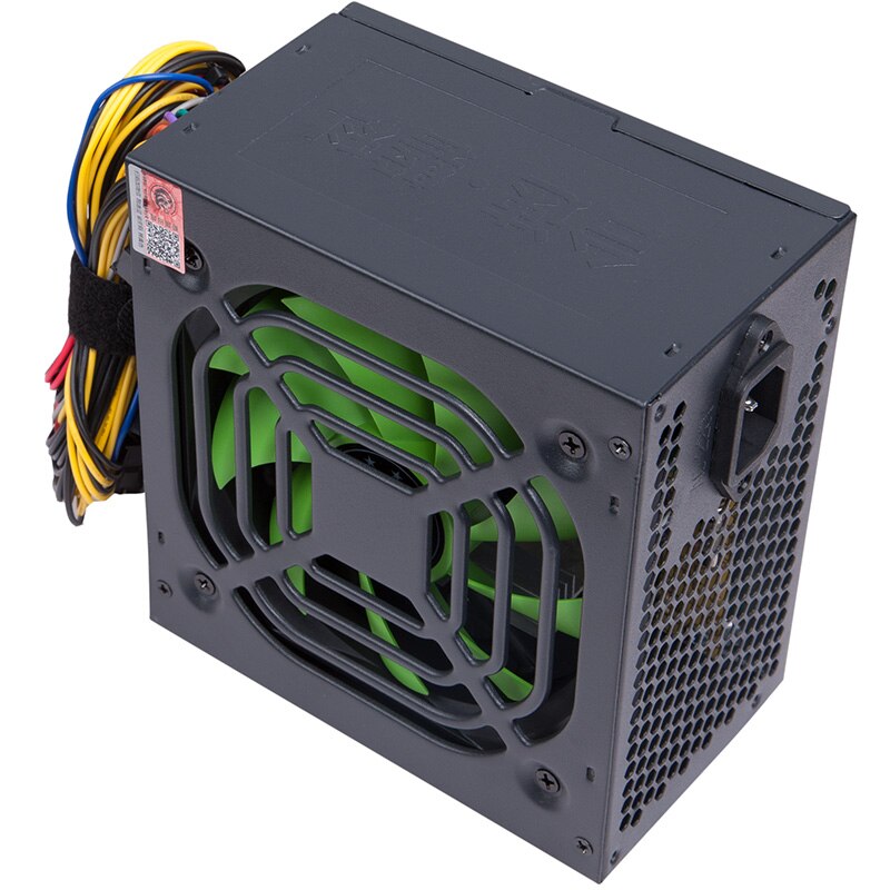 TAISU Max 500W Power Supply LED Fan 6 Pin PCI SATA ATX 12V PC Computer Power Supply for Desktop Gaming Computer