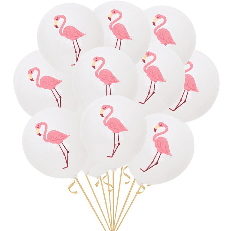 Pink Flamingo Cake Topper Tropical Party Summer Flower Girl Birthday Wedding Deco Flamingo Hawaii Hawaiian Party Decor: Brown