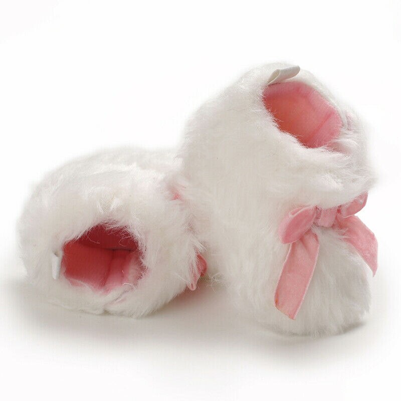 Inverno Del bambino Appena nato Caldo Scarpe Fondo Morbido Scarpe di Cotone Stivali Da Neve con il Velluto Del bambino Delle Ragazze Scarpe