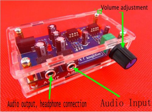 1PCS 47 classic headphone amp amplifier DIY kit with case