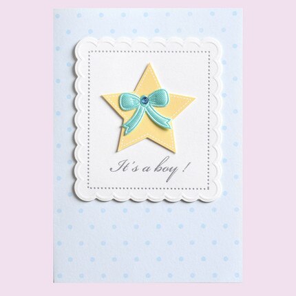 Eno Groet Baby Kaarten 3D Papier Jongetje Meisje Handgemaakte Kaarten Leuke Baby Mini Cards: MINI 1812 II 09