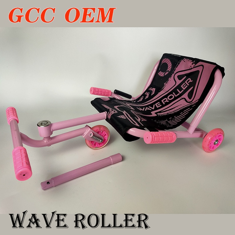 Kleurrijke Konijn Wave Roller Kinderen Balans Auto Voor Mannen En Vrouwen, Rollende Auto, Draaien Auto, driewielige Scooter, Go-Kart.