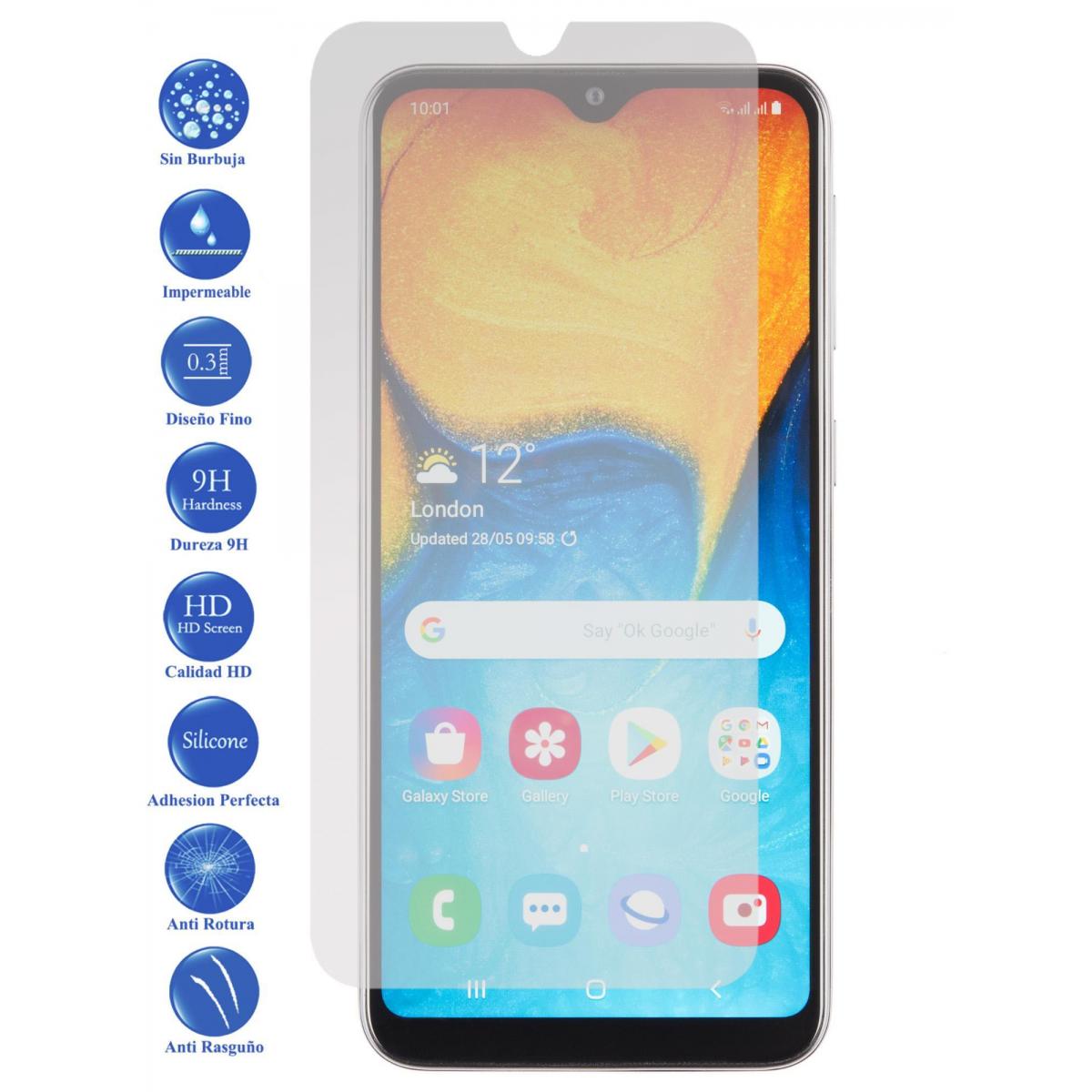 Protector Cristal Templado Samsung Galaxy A10 A20 A20E A40 A50 A60 A70 A80 A90: Galaxy A20 E 2019