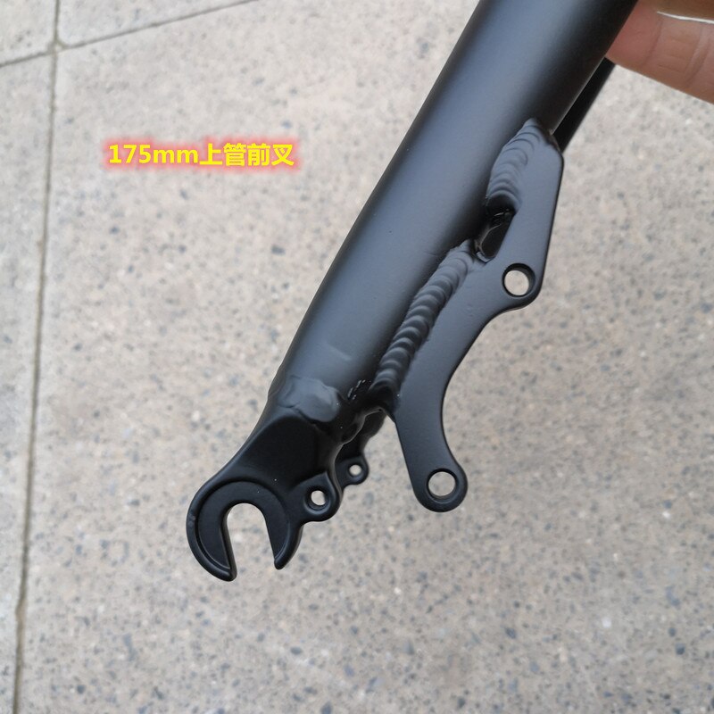 Fourche avant de vélo pliant en alliage d&#39;aluminium sans fil de 20 pouces, 406, 100mm, frein à disque