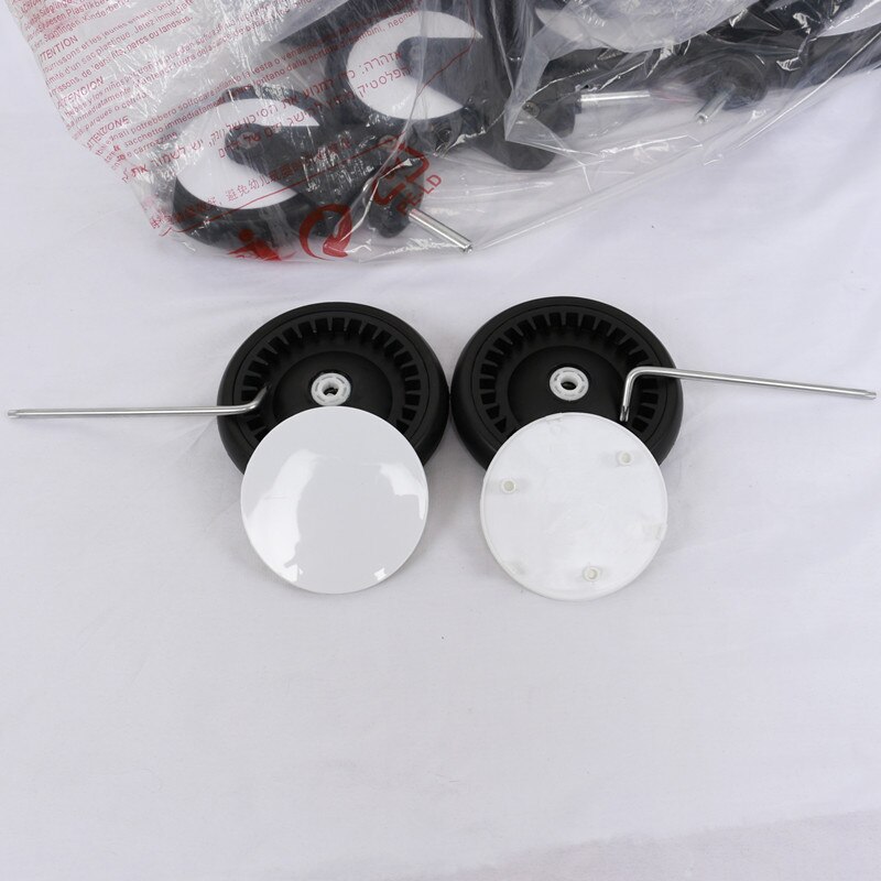 Yoyo Vovo Yoya Baby Kinderwagen Wagen Generisches Räder Pack Vorne Hinten halterung stoßdämpfer Halfter Orginal Vorderseite Rückseite Räder: 2 Stck zurück