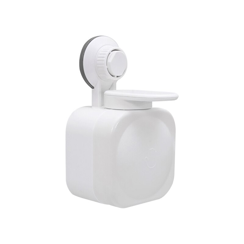Vacuüm Zuignap Zeepdispenser Badkamer Lotion Fles