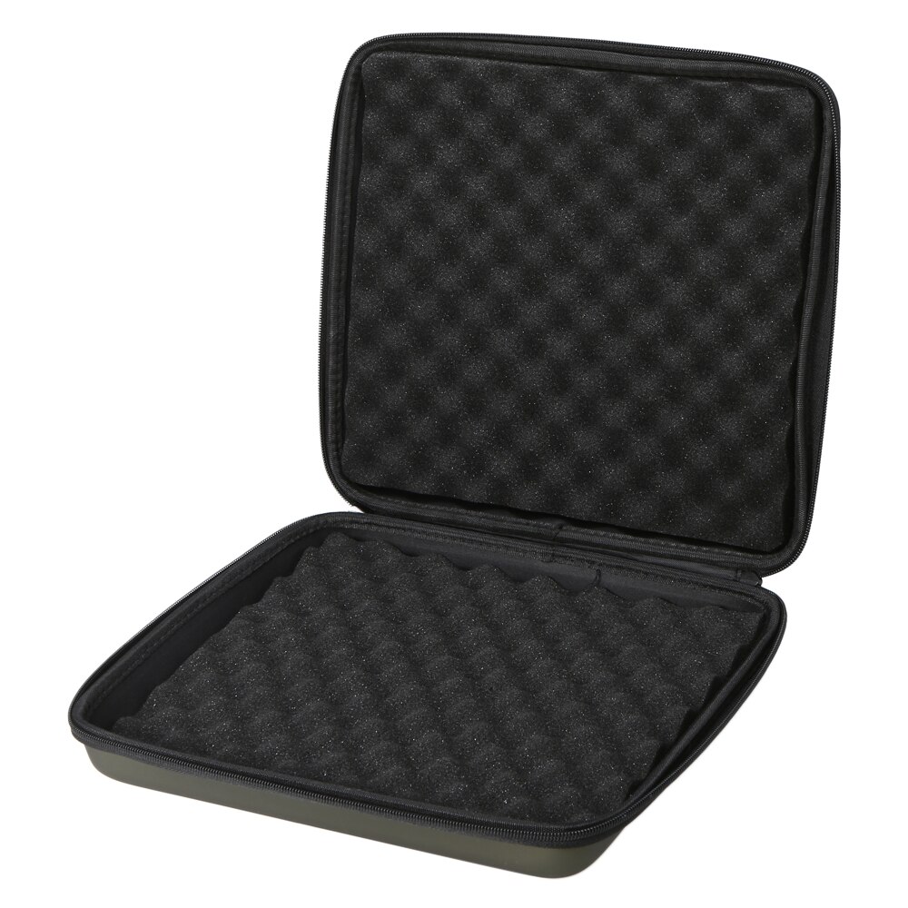 Caja de accesorios para Pesca Lixada, caja de almacenamiento acolchada con alarma de mordida, caja de protección para Pesca