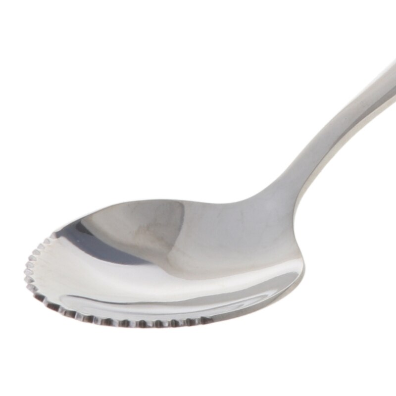 4 Pieces Grapefruit Spoons Serrated Edge Stainless Steel Fruit Grapefruit 50JD