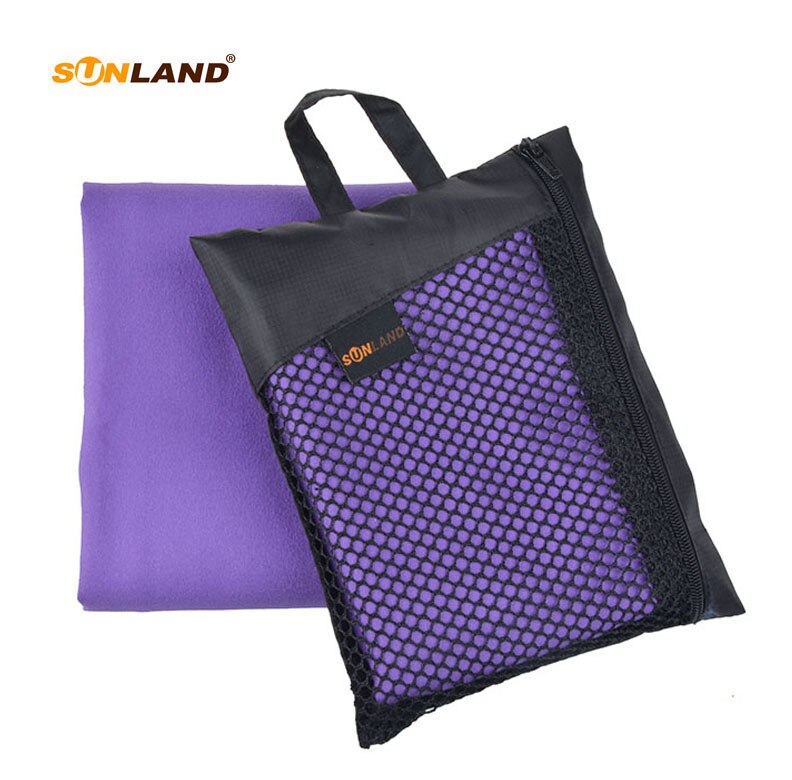 2PCS 30.5cmx61cm Sunland Microfiber Towel Ultra Compact Absorbent and Fast Drying Travel Sports Towels