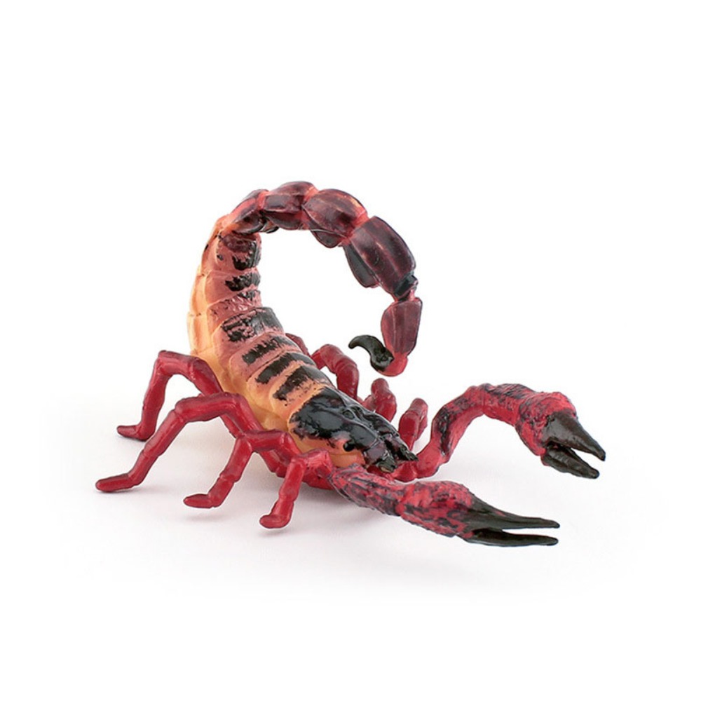 Scorpion Simulation Wild Reptile Model Handmad Collectible Lizard Action Figures Statue Cartoon Reptile Amphibious Figurines: black
