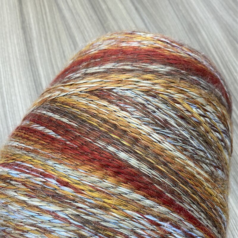 500G Vintage Stijl Acryl Wol Dikke Ijsland Garen Lange Ruimte Dye Geleidelijke Verandering Hand Gehaakte Breien Weave Draad x3376: Default Title