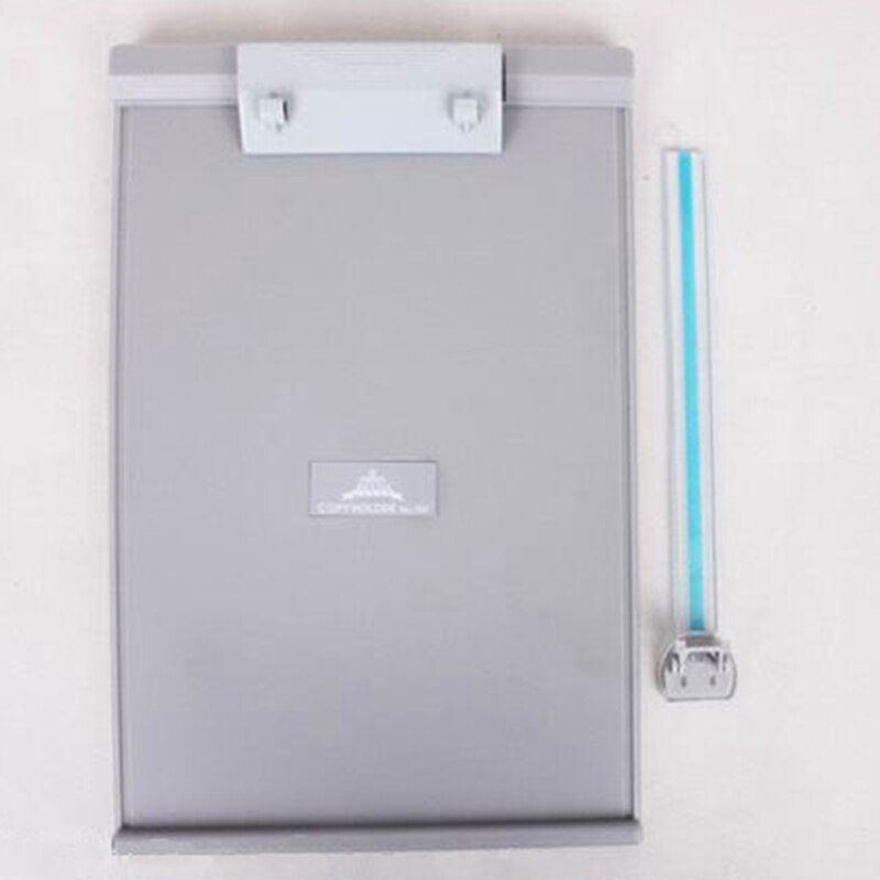 JIELISI Adjustable Computer Document Holder Stand Gray Three-Dimensional Document Holder Reading Frame Profession Office Supplie