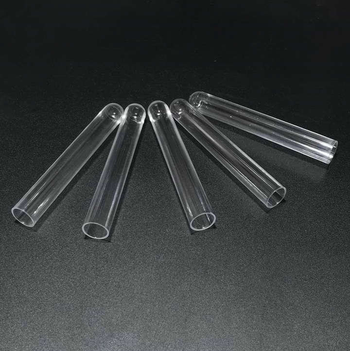 100pcs/lot 15x100mm Round bottom Plastic test tubes for kinds of Laboratory Tests