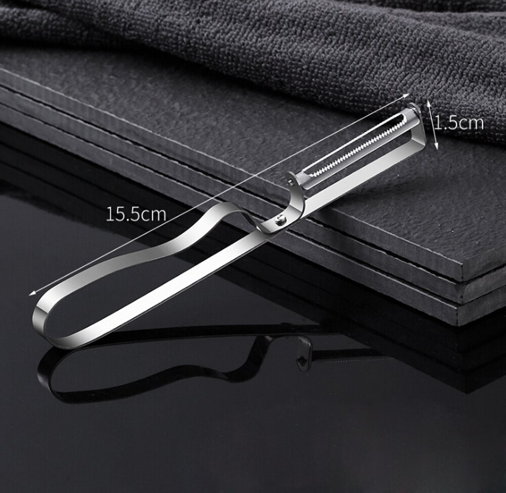 Roestvrijstalen keuken groenteschiller huishoudelijke appel aardappel fruit schillen wortel raspen visschubben verwijderen