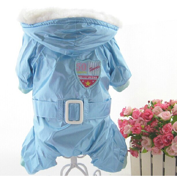 Ropa para perros ropa de perro resistente al agua de la mejor abrigo de perro traje de Chihuahua de Yorkshire