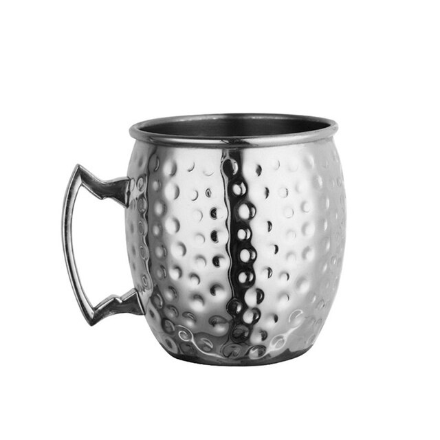 Taza de mula de Moscú de 530ml, vaso de cobre Chapado en cobre martillado para vino, café, oso, para casa, Bar y tienda: 02