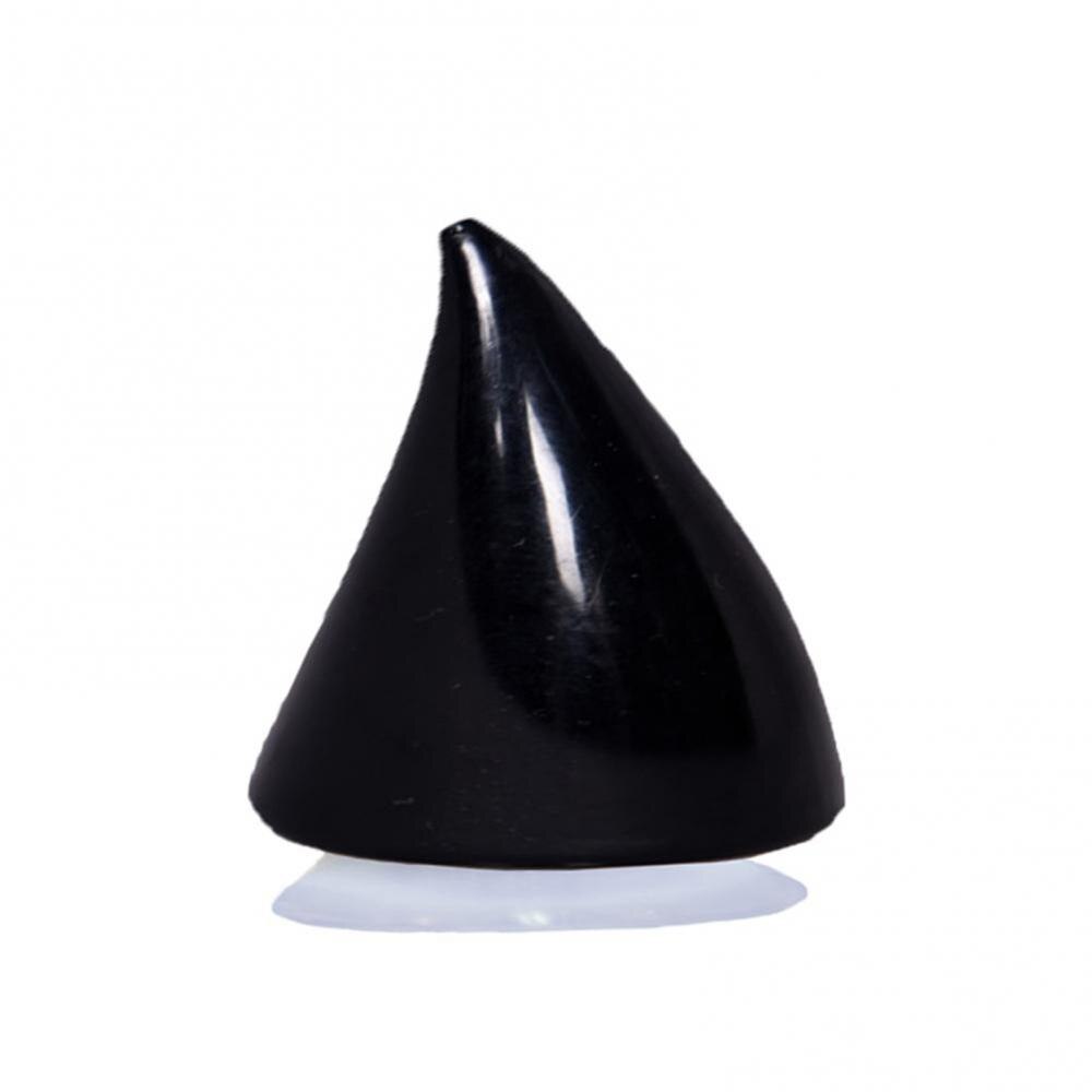 Cornes De Diable Avec Ventouse Pour Casque De Moto Décoration, Accessoire Pour Motocycliste, Visage Complet, 1 Pièce: Black