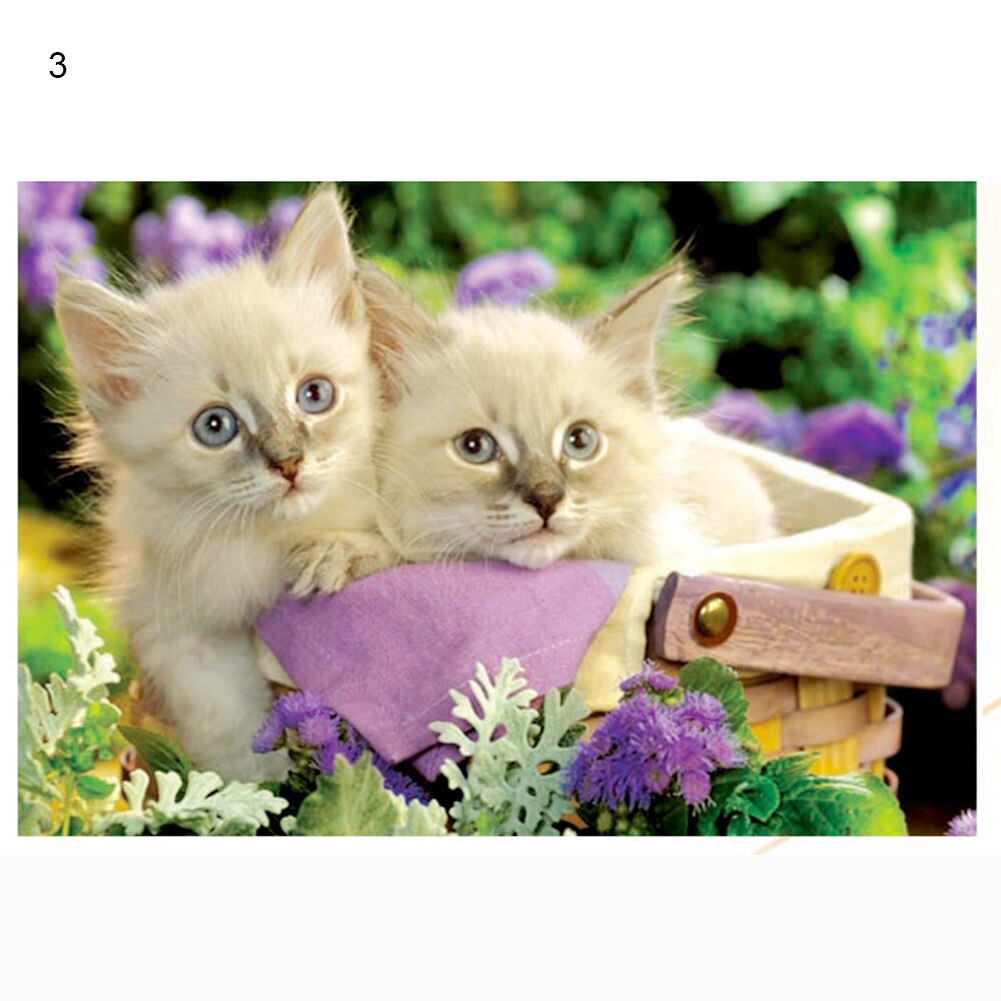 Puzzle pour enfants et adultes, 1000 pièces, cerf, chat, Animal, paon, paysage, jeu, jouet,