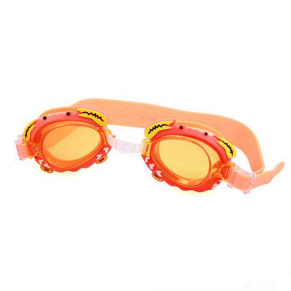 1PCS Baby Kids Adjustable Frog Cartoon Goggles Anti-fog Summer Swimming Glasses