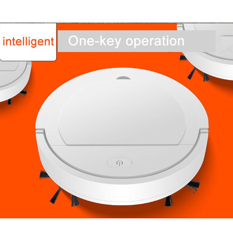 Robot Vacuum Cleaner USB Charging Indoor Automatic Dust Robot Multifunctional Intelligent Household Ultra-Thin Vacuum Cleaner