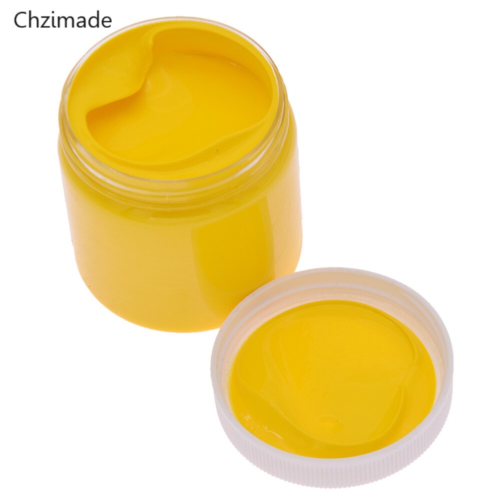 Litchi vie acrylique Pigment colorant peinture Collocation auto-adhésif sérigraphie maille transfert pochoir bricolage tissu: Yellow