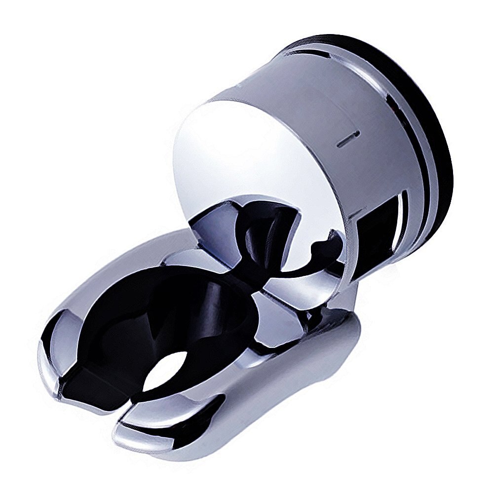 Verstelbare Badkamer Douchekop Houder Zuignap Wandmontage Douchekop Houder Beugel Vervanging Triceratops Taco Holder: Default Title