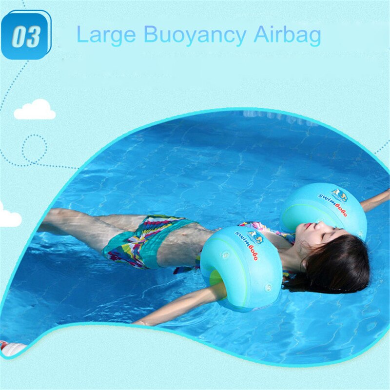 Inflatable Baby Swimming Arm Float Ring Trainer Kids Circle Tube Summer Swimming Pool Accessories Children Sleeves Toys