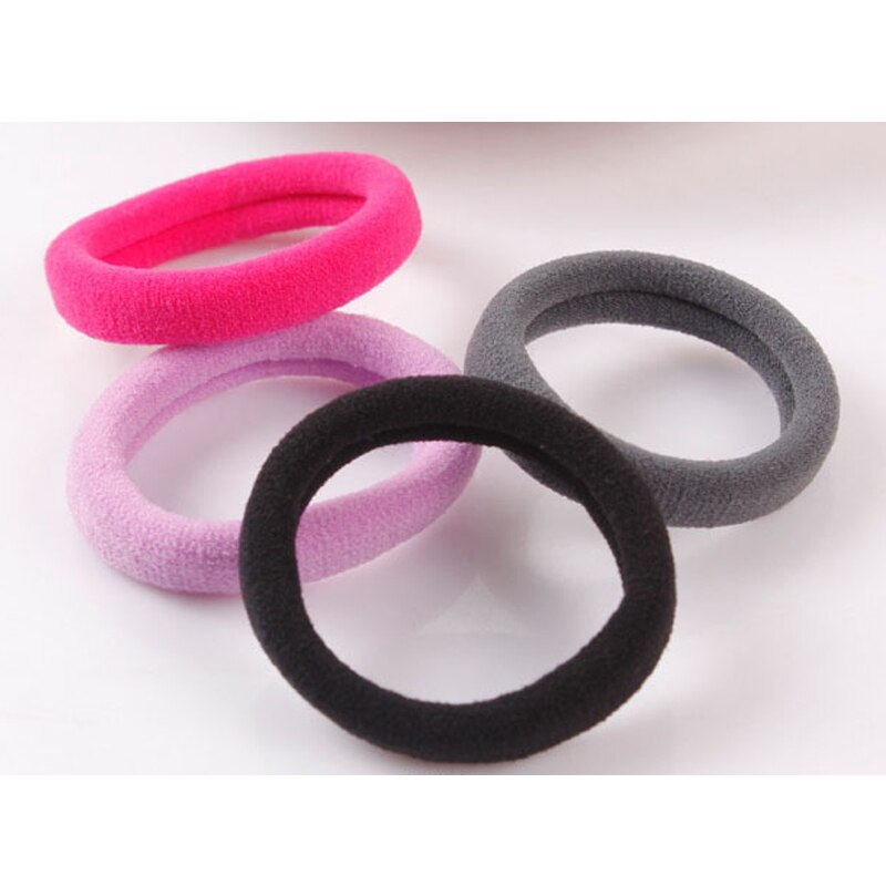 10/50/100PCS Morandi Rubber Bands Candy Colors Nylon Elastic Hair Bands Ponytail Holder Scrunchies Headband Hair Accessories