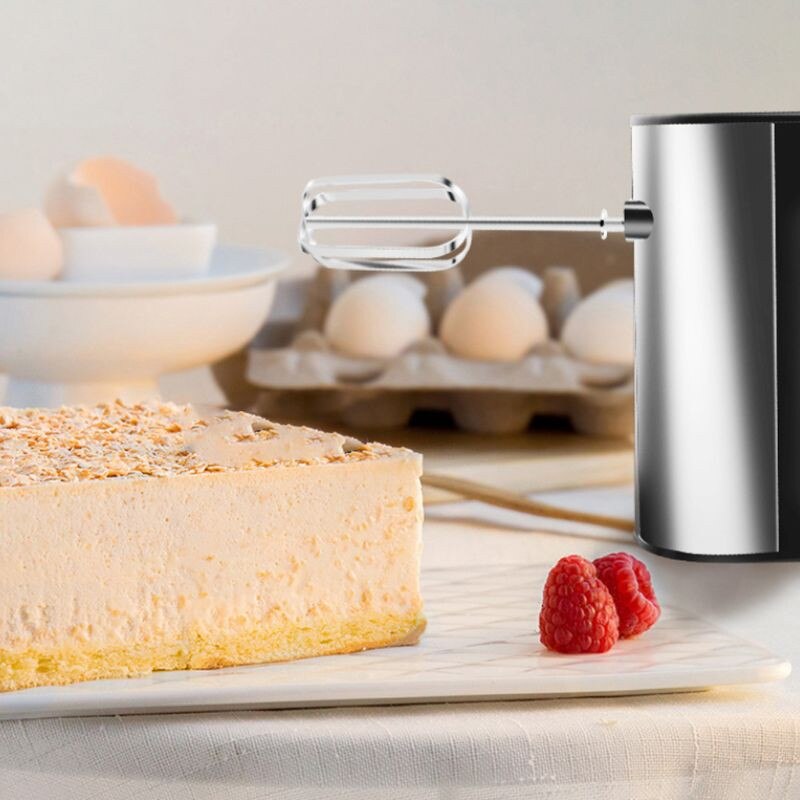 Batidora manual, batidora de alimentos, minibatidor de huevos, procesador de alimentos con Control de 5 velocidades, licuadora de Cocina eléctrica, herramientas de cocina