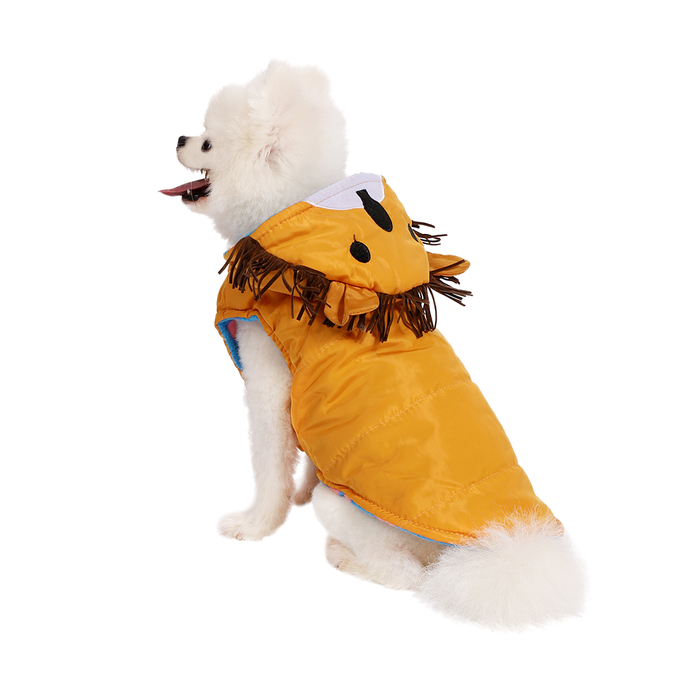 Śmieszne słodkie ubranka dla kotów lew kostium Cosplay na Halloween dla kota placki Halloween ubrania świąteczne kurtka wiatrówka z polaru